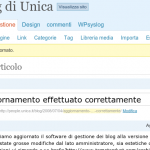 Schermata nuova intefaccia utente