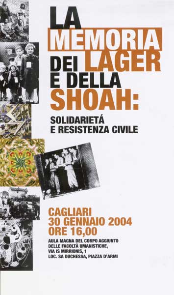 La memoria dei Lager e della Shoah:  Solidarietà e resistenza civile